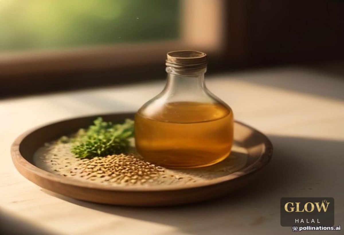 Lookman e Hayat Oil vs Plain Coconut Oil — Glow Halal